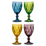 Set de 4 Copas de colores para  Agua y refrescos Highgate